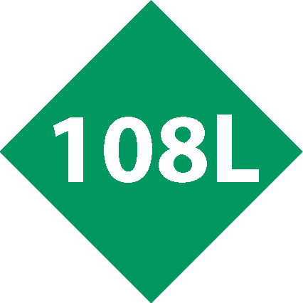 Capacidad <br>108L
