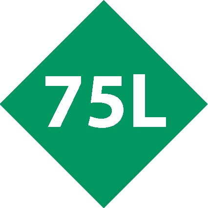 Capacidad <br> 75L