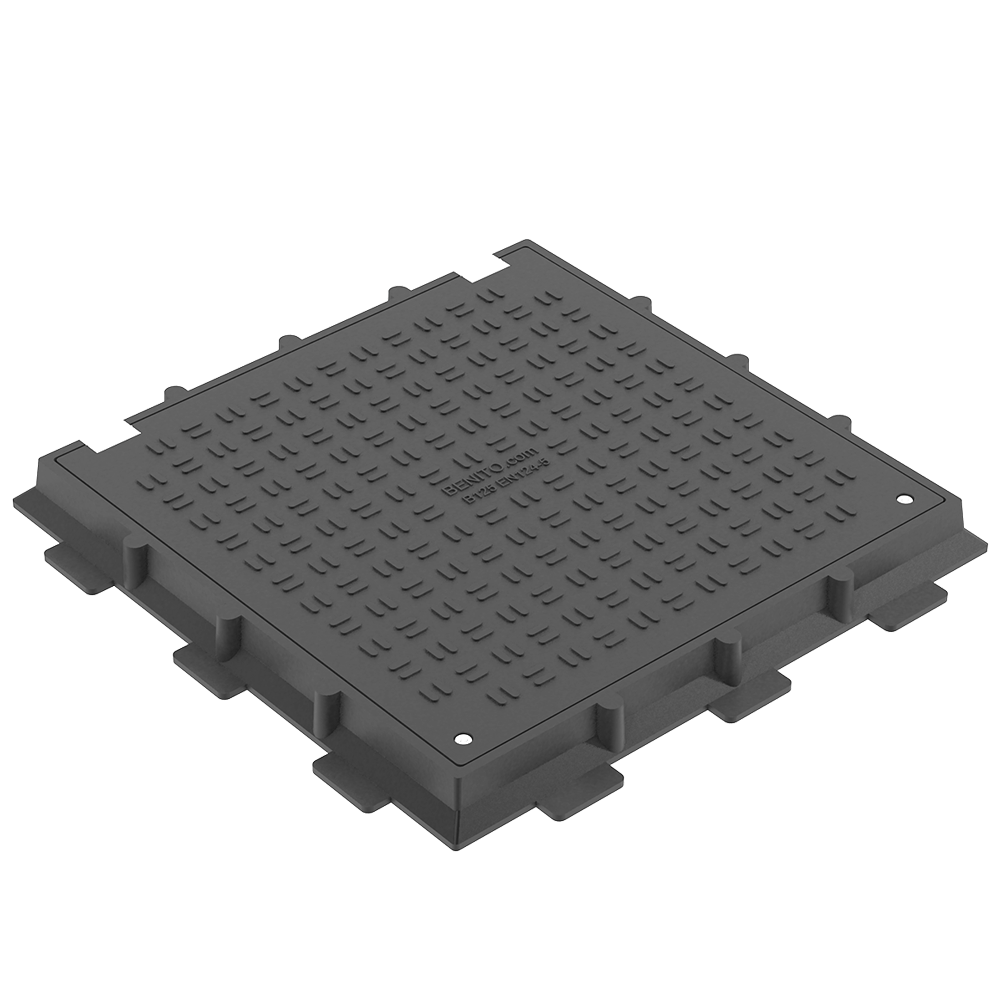 Tapa Abisagrada y Marco de 60 x 60